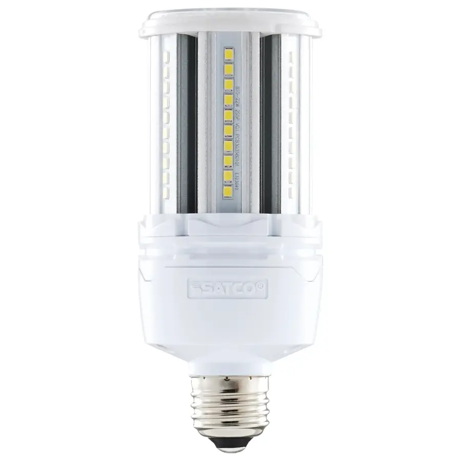 22 Watt LED HID Replacement - 80 CRI - 5000K - Type B - Ballast Bypass - Medium base - Economy Hi-Pro - Image 1