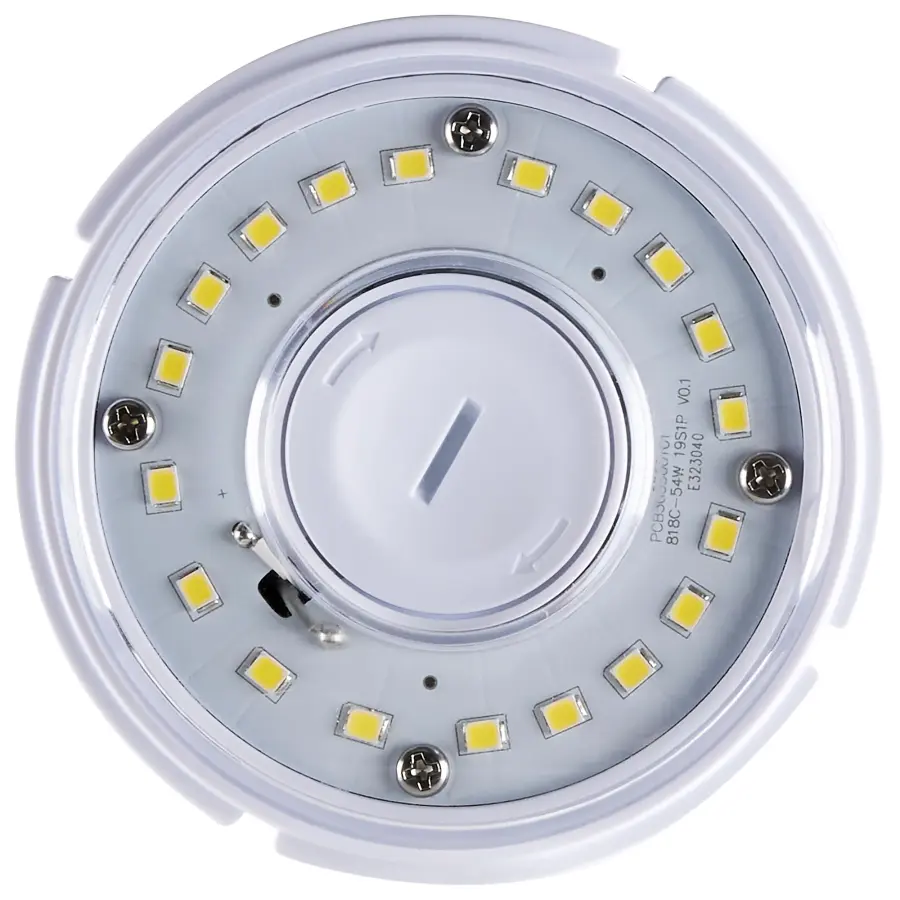 54 Watt LED HID Replacement - 5000K - Extended Mogul base - Type B Ballast Bypass - Economy Hi-Pro - Image 3