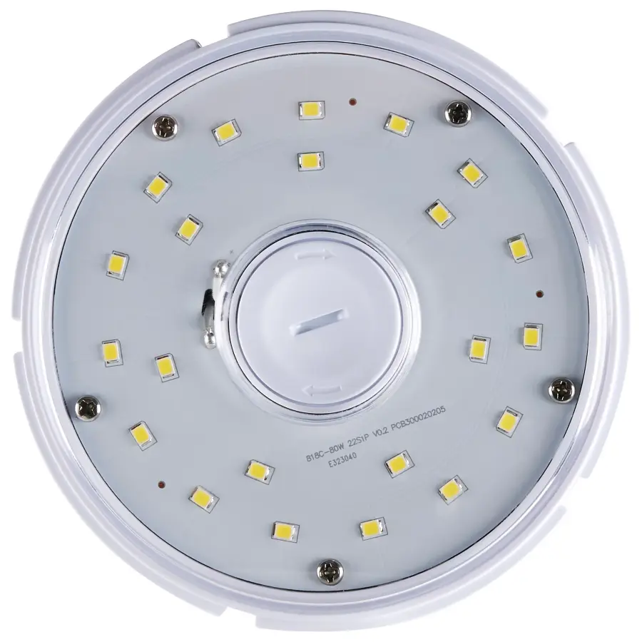 80 Watt LED HID Replacement - 5000K - Extended Mogul base - Type B Ballast Bypass - Economy Hi-Pro - Image 3
