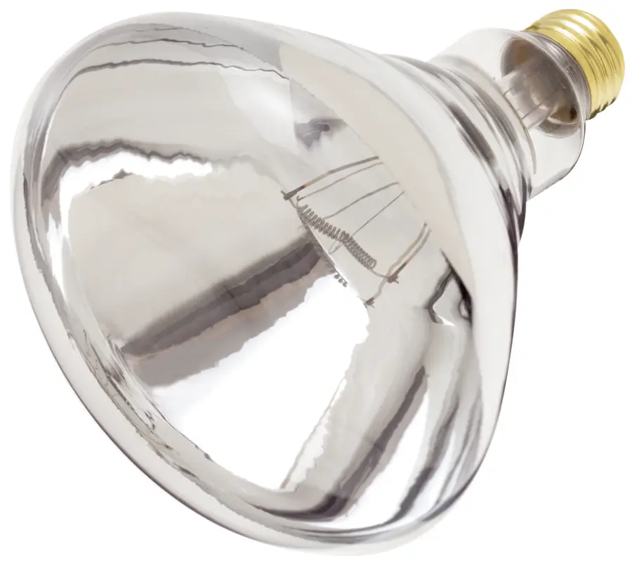 250 Watt R40 Incandescent - Clear Heat - 6000 Average rated hours - Medium base - 120 Volt - Image 1