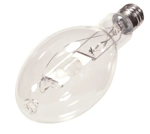 400 Watt - Metal Halide HID - Mogul base - ED37 - Clear - 65 CRI - 4000K