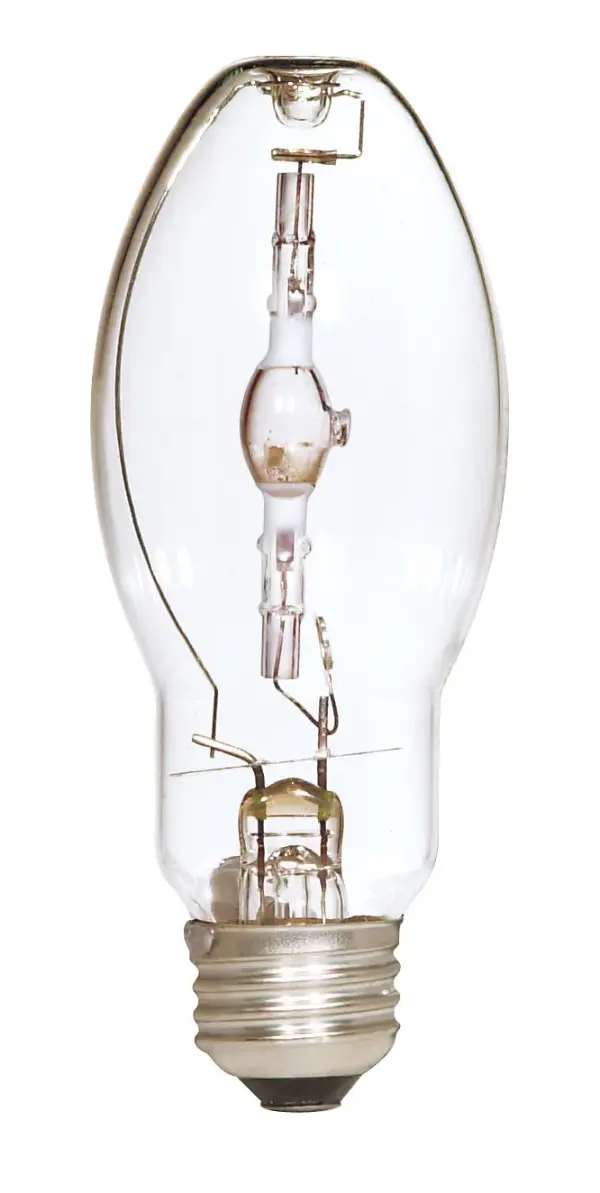50 Watt - Metal Halide HID - Medium base - ED17 - Clear - 65 CRI - 4000K