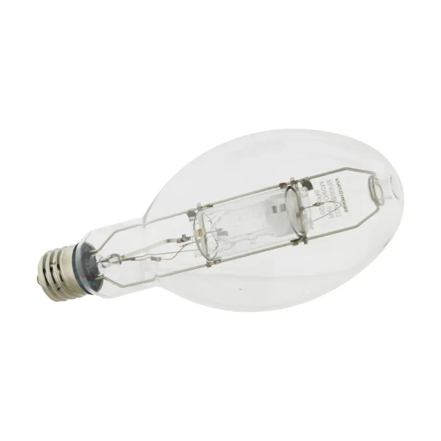 400 Watt - Metal Halide HID - MP400 - Mogul base - ED37 - Clear - 65 CRI - 4200K - Image 2