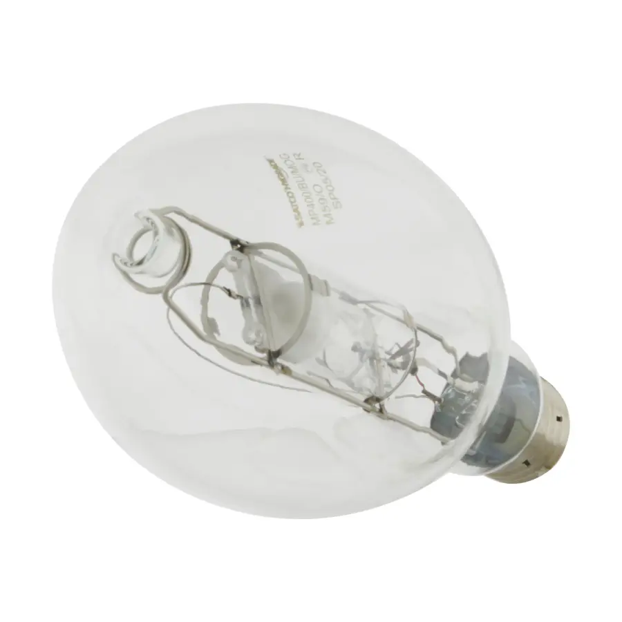 400 Watt - Metal Halide HID - MP400 - Mogul base - ED37 - Clear - 65 CRI - 4200K - Image 3