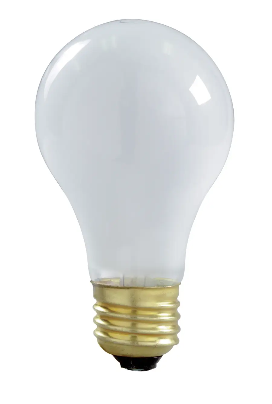 100 Watt A19 Incandescent - Frost - 2000 Average rated hours - 1200 Lumens - Med Left Hand Thread LHT base - 120 Volt