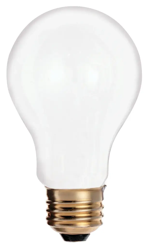 25 Watt A19 Incandescent - Frost - 1500 Average rated hours - 180 Lumens - Medium base - 120 Volt - 2-Pk - Image 1