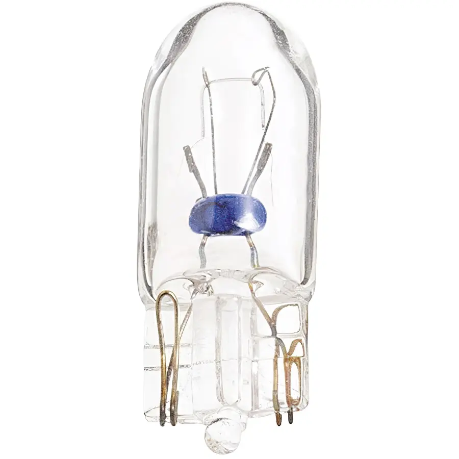 10 Watt miniature - T3 1/4 - 3000 Average rated hours - Mini Wedge base - 12 Volt