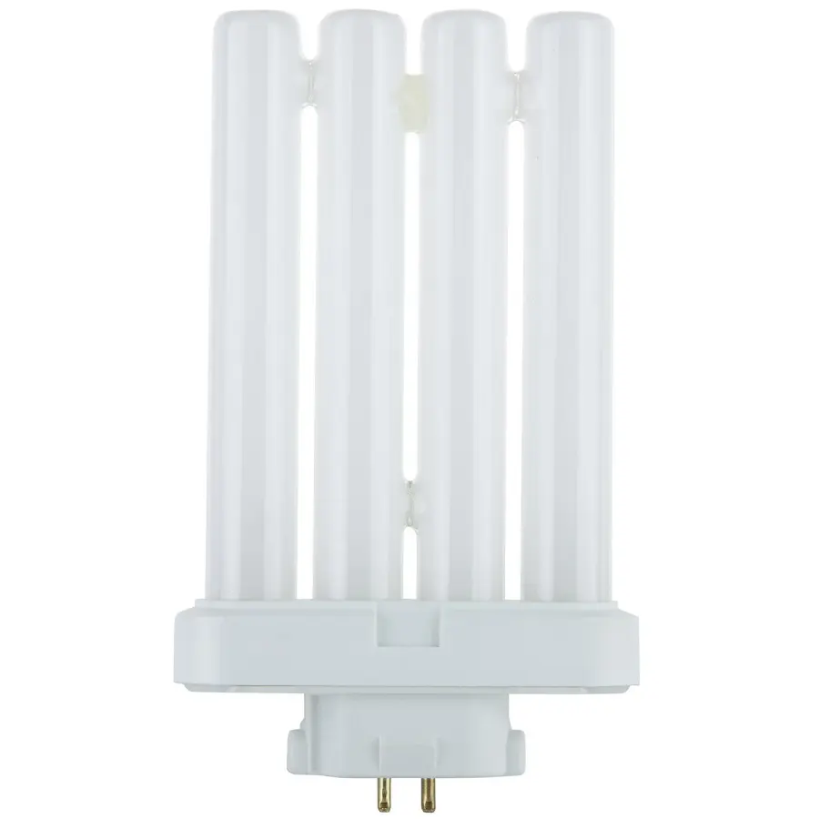 27 Watt Quad Tube T4 Compact Fluorescent - GX10q-4 base - 6500K