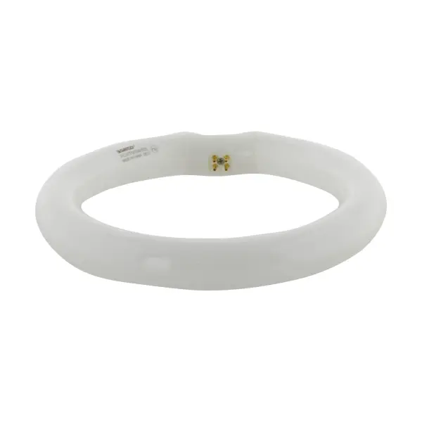 30 Watt - T9 - Circline Fluorescent - 3000K - Soft White - 82 CRI - 4-Pin base - alternate view