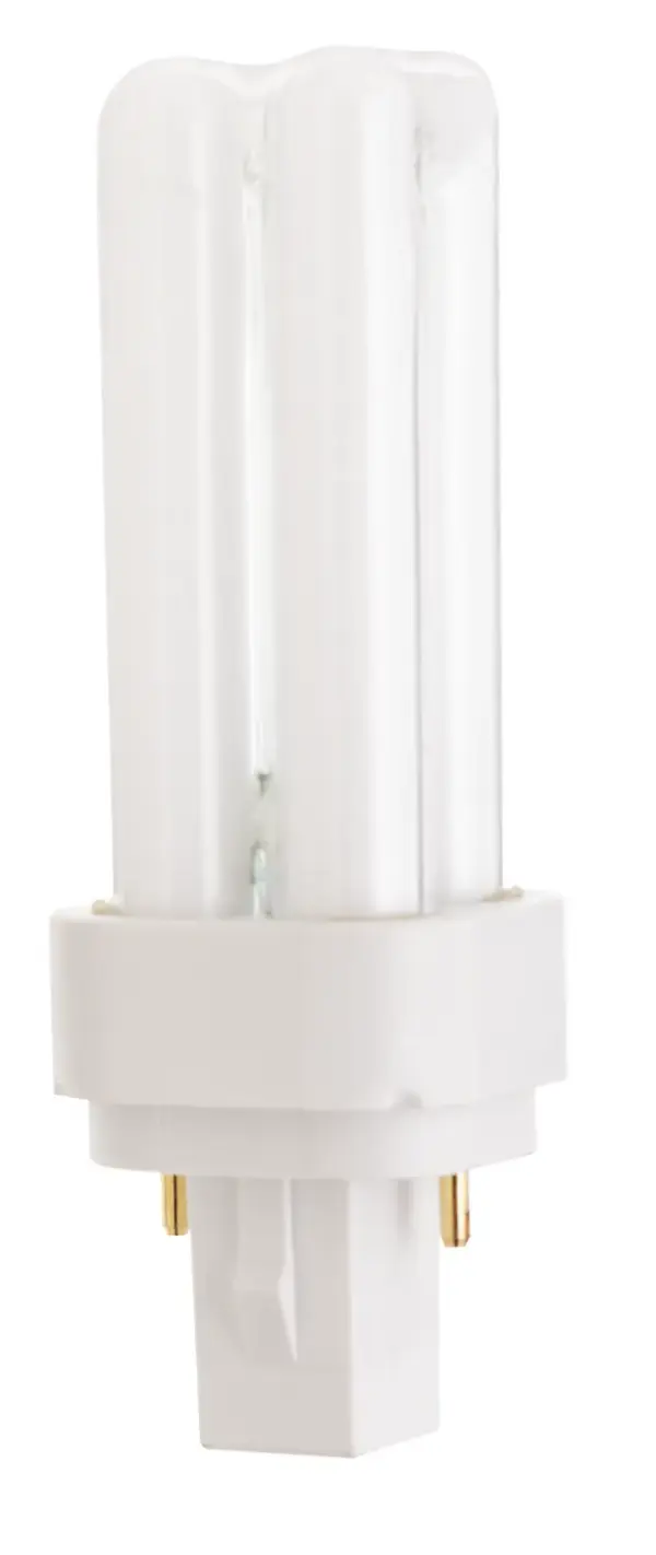 9 Watt - pin-based Compact Fluorescent - 2700K - 82 CRI - G23-2 base