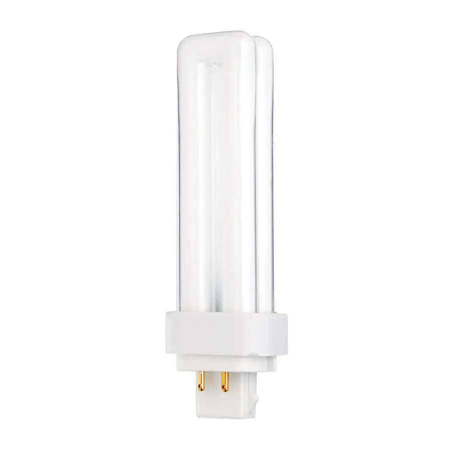 13 Watt - pin-based Compact Fluorescent - 3000K - 82 CRI - G24Q-1 (4-Pin) base