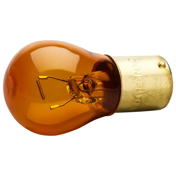 26.88 Watt miniature - S8 - 1200 Average rated hours - Bayonet Single Contact Base - Amber - 12.8 Volt - alternate view