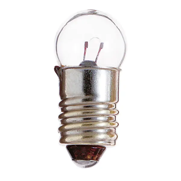 0.74 Watt miniature - G3 1/2 - 15 Average rated hours - Miniature Screw base - 2.47 Volt