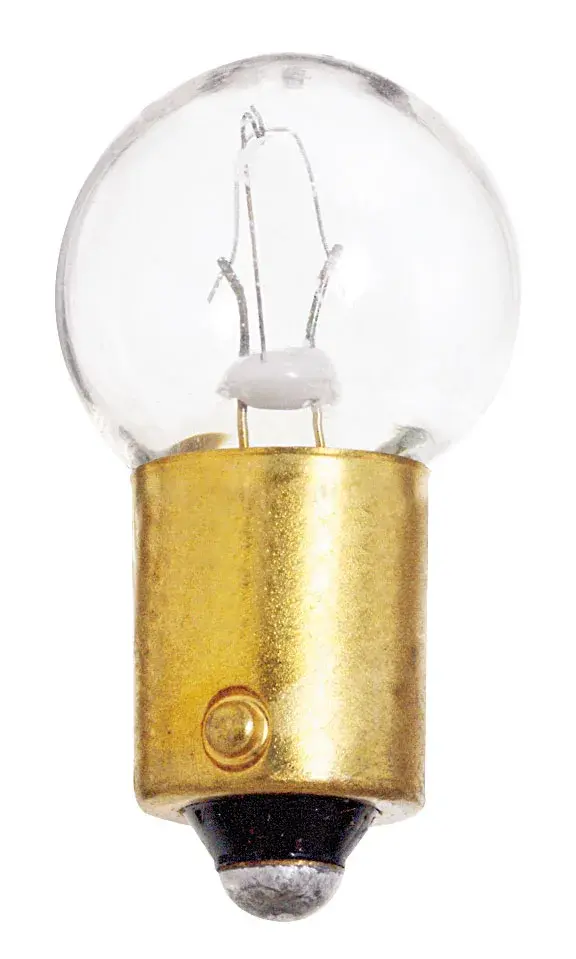 4.41 Watt miniature - G6 - 1000 Average rated hours - Bayonet Single Contact Base  - 7 Volt