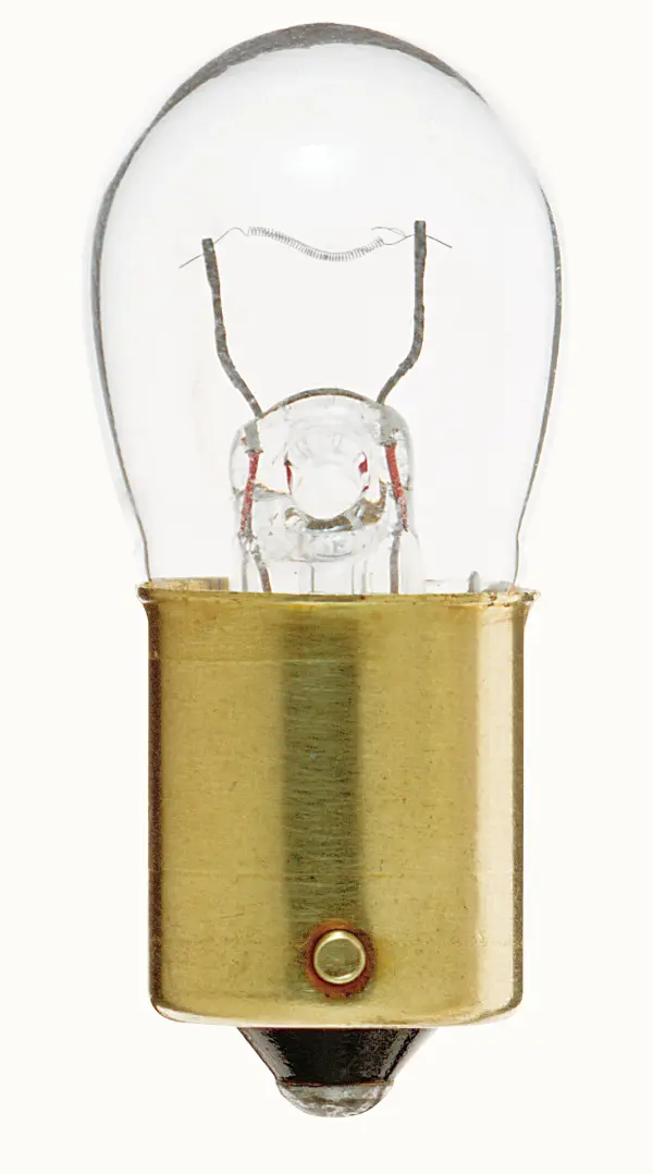 12.03 Watt miniature - B6 - 200 Average rated hours - Bayonet Single Contact Base - 12.8 Volt