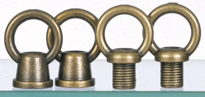M And F Loop - Antique Brass Finish