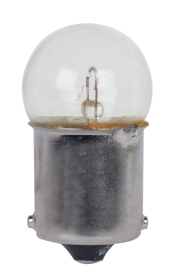 6.63 Watt miniature - G6 - 500 Average rated hours - Bayonet Single Contact Base - 6.5 Volt