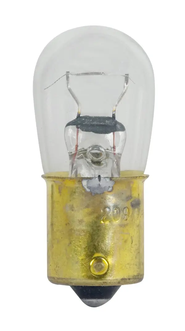 12.8 Watt miniature - B6 - 500 Average rated hours - Bayonet Single Contact Base - 12.8 Volt
