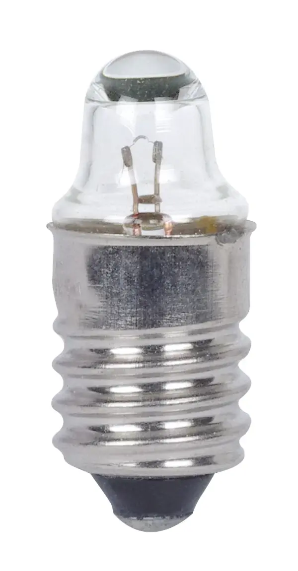 0.26 Watt miniature - TL-3 - 5 Average rated hours - Miniature Screw base - 1.2 Volt