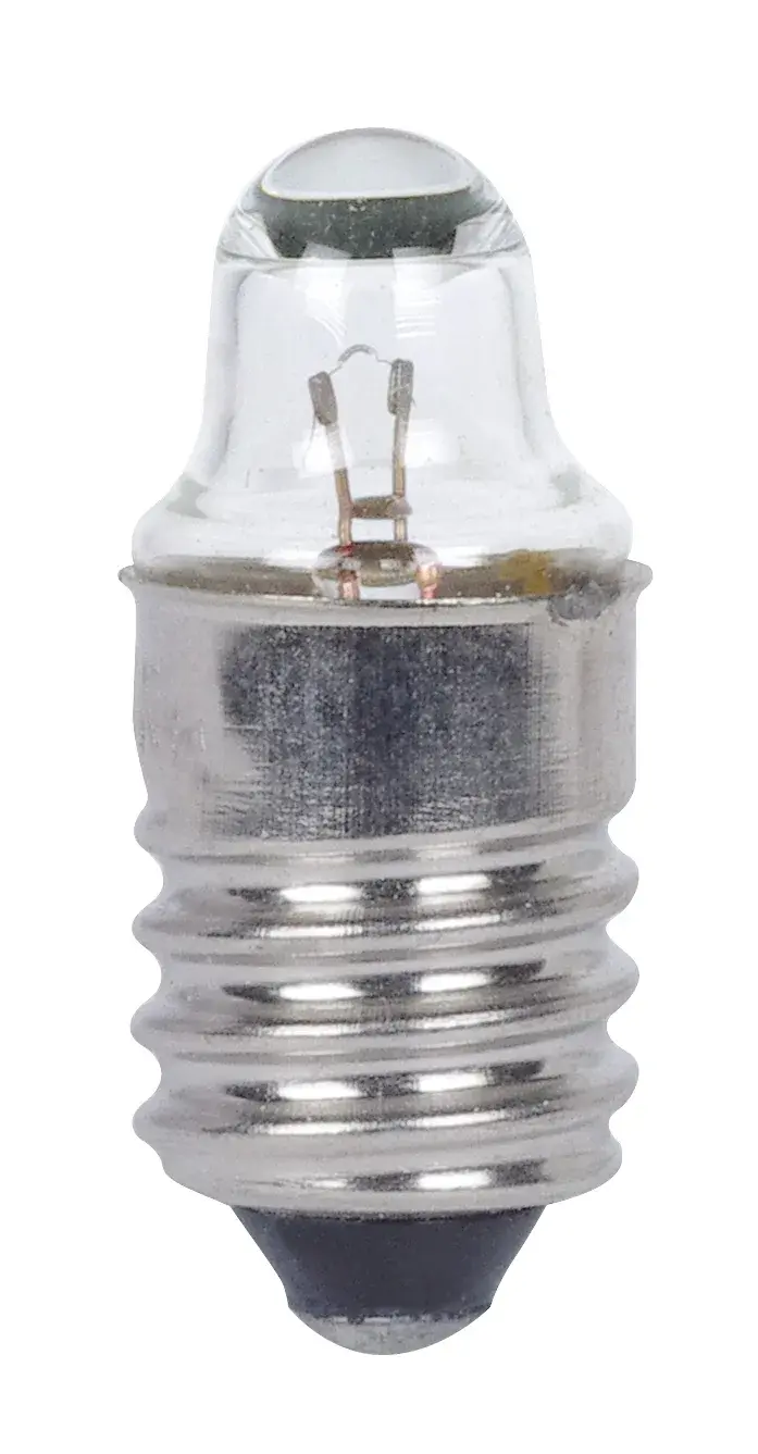 0.26 Watt miniature - TL-3 - 5 Average rated hours - Miniature Screw base - 1.2 Volt