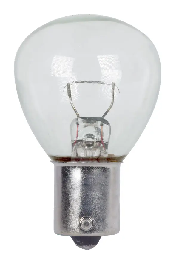 24.8 Watt miniature - RP11 - 400 Average rated hours - Bayonet Single Contact Base - 12 Volt