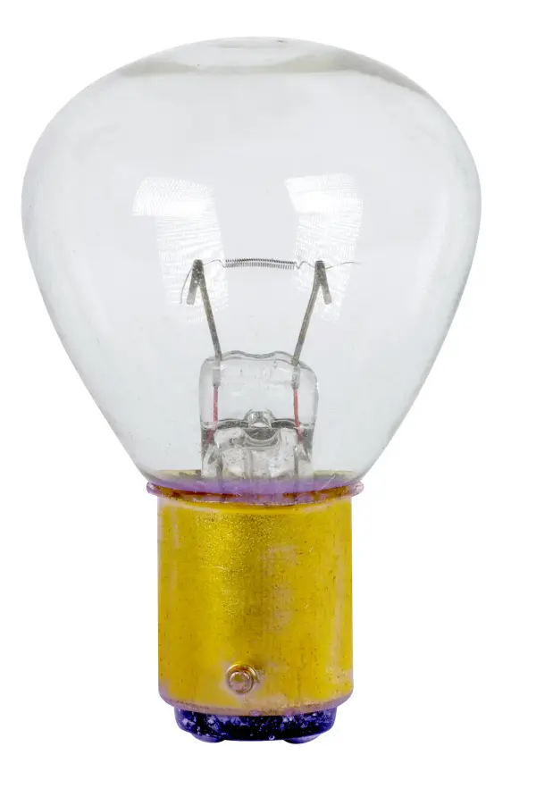 37.5 Watt miniature - RP11 - 300 Average rated hours - Double Contact base - 12.5 Volt