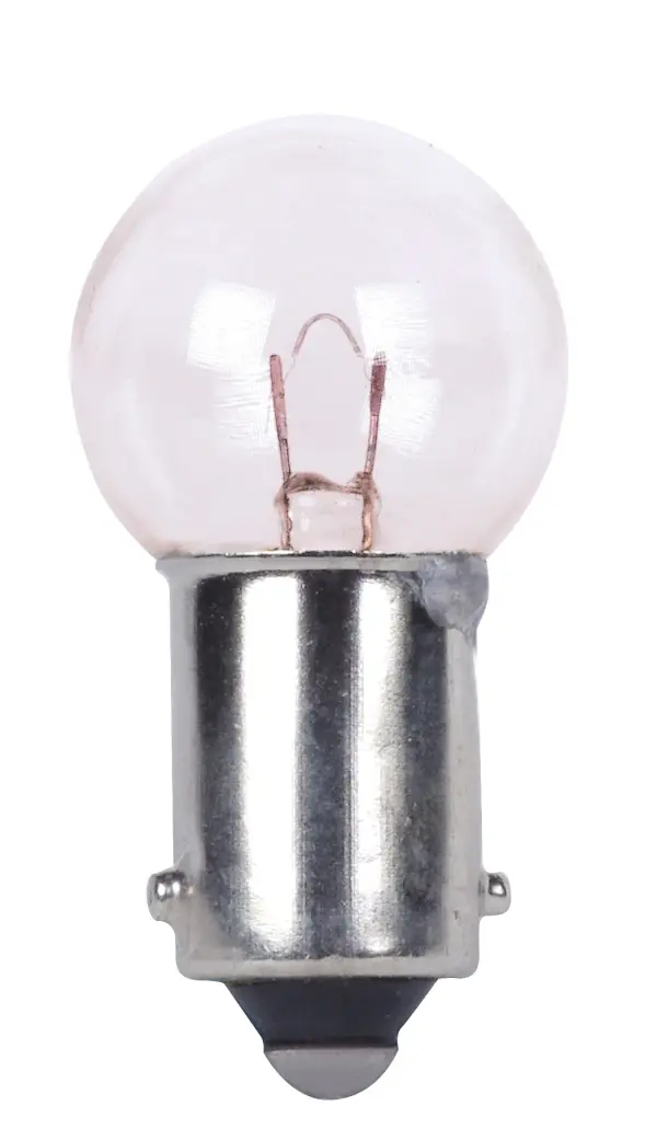 1 Watt miniature - G3 1/2 - 5000 Average rated hours - Miniature Bayonet base - 6.3 Volt