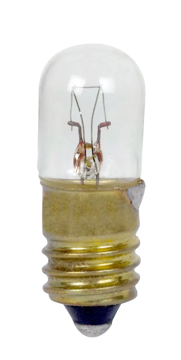 4 Watt miniature - T3 1/4 - 250 Average rated hours - Miniature Screw base - 24 Volt