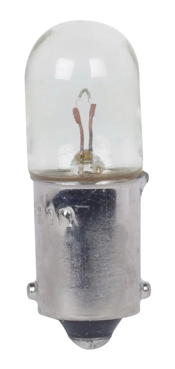 2.52 Watt miniature - T3 1/4 - 3000 Average rated hours - Miniature Bayonet base - 6.3 Volt