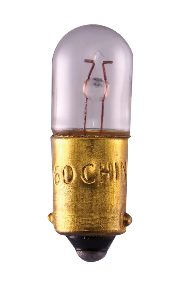 0.45 Watt miniature - T3 1/4 - 1500 Average rated hours - Miniature Bayonet base - 5 Volt - Image 1