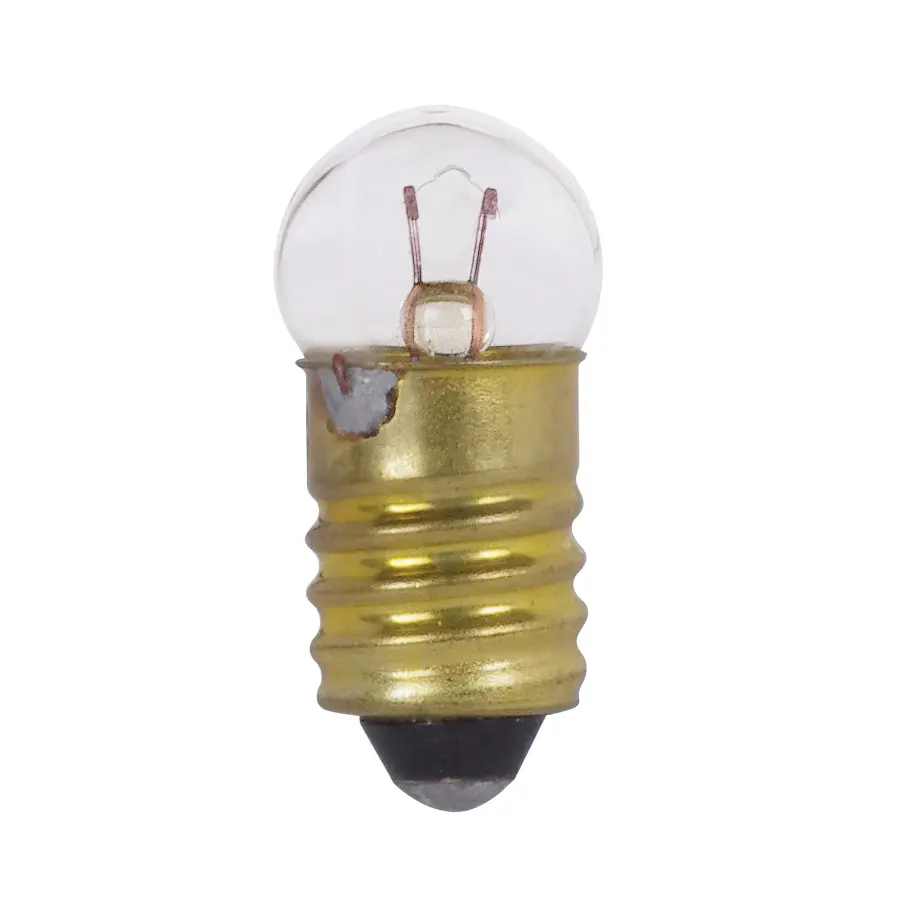 0.63 Watt miniature - G3 1/2 - 10 Average rated hours - Miniature Screw base - 2.33 Volt