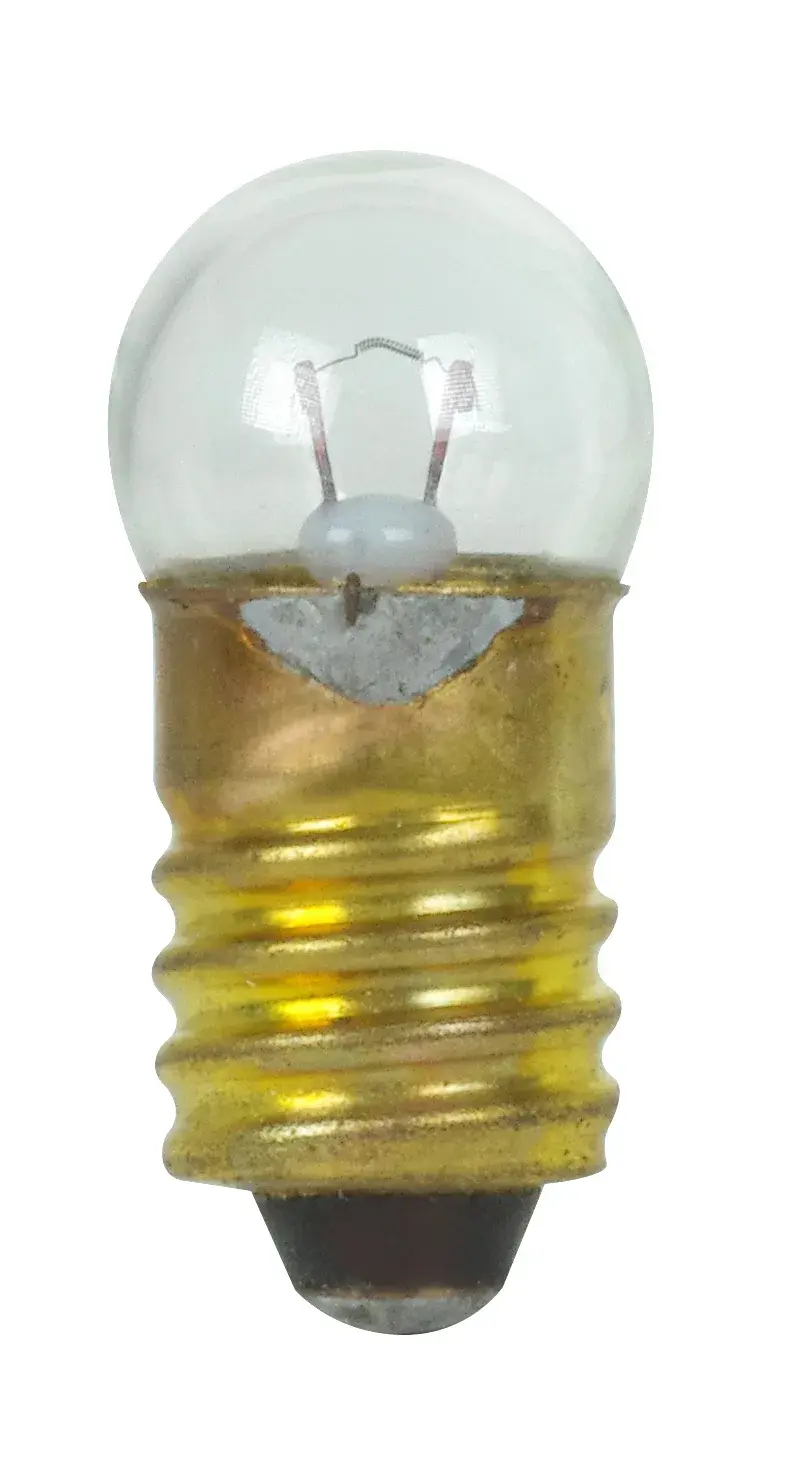 0.63 Watt miniature - TL-3 - 10 Average rated hours - Miniature Screw base - 2.33 Volt