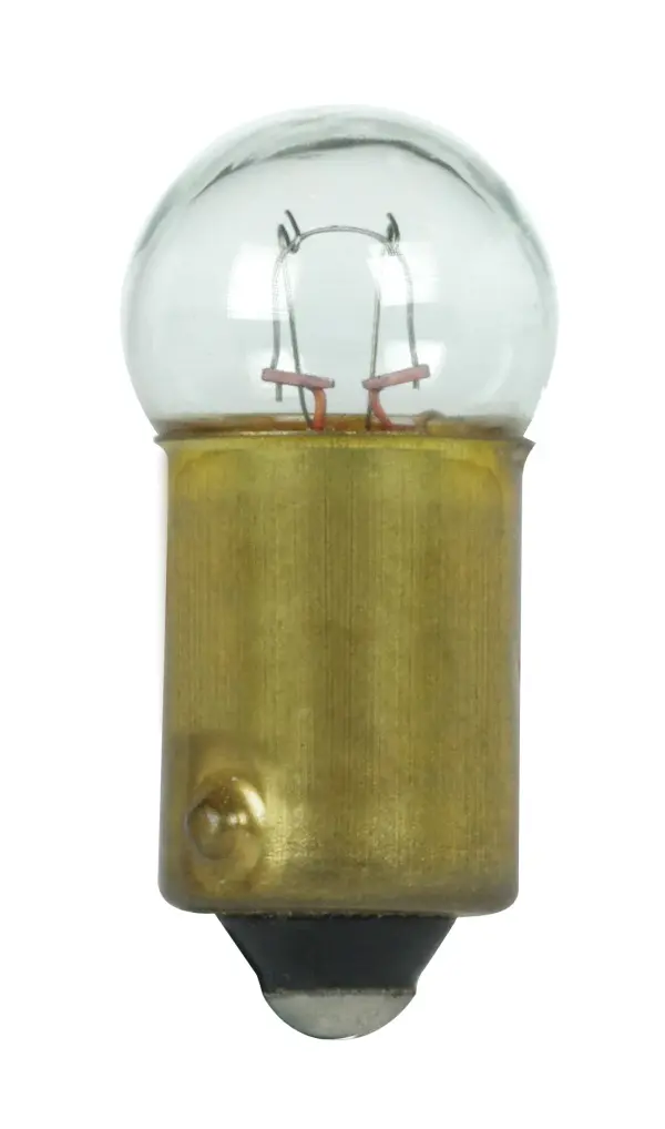 4.76 Watt miniature - G3 1/2 - 500 Average rated hours - Miniature Bayonet base - 28 Volt