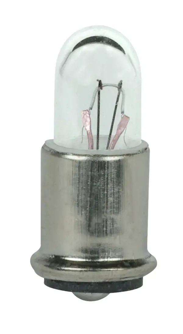 1.26 Watt miniature - T1 3/4 - 50000 Average rated hours - Midget Flange base - 6.3 Volt