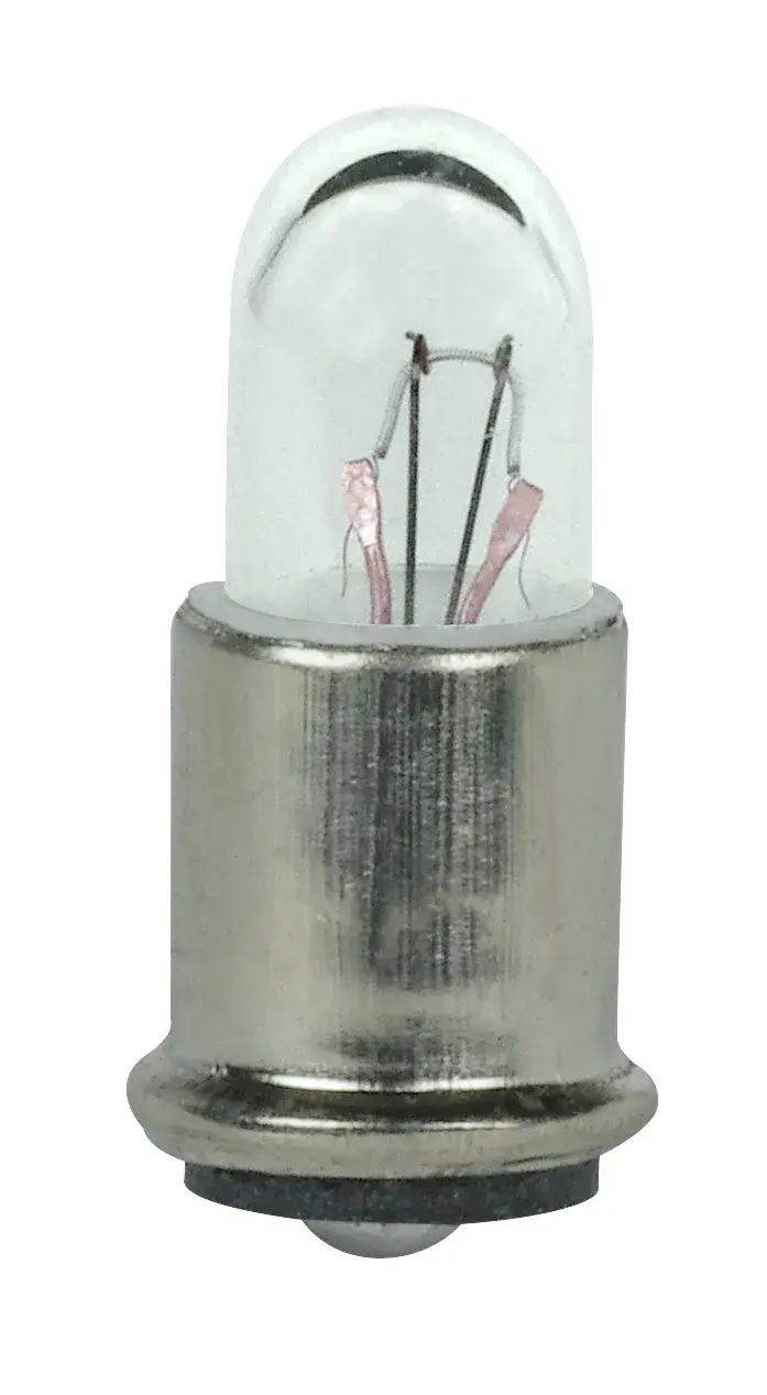 1.26 Watt miniature - T1 3/4 - 50000 Average rated hours - Midget Flange base - 6.3 Volt