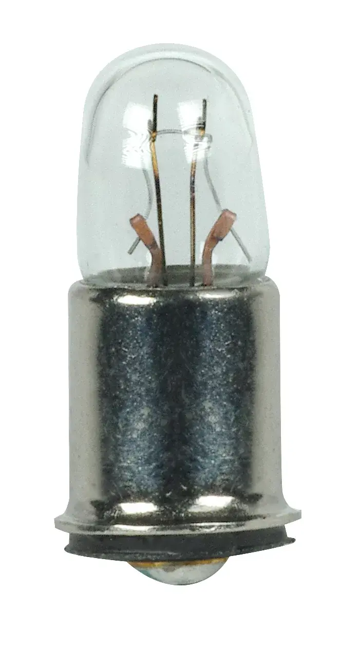 1.12 Watt miniature - T1 3/4 - 50000 Average rated hours - Midget Flange base - 14 Volt