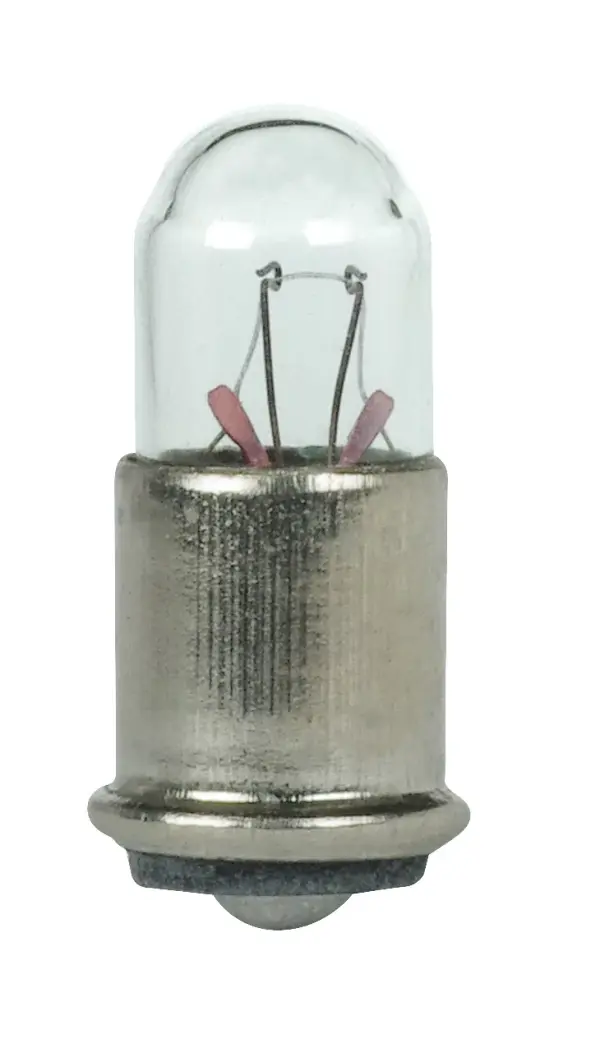 1.12 Watt miniature - T1 3/4 - 50000 Average rated hours - Midget Flange base - 28 Volt