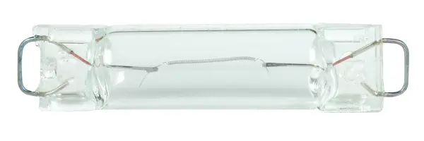 10 Watt miniature - T3 - 2000 Average rated hours - Rigid Loop base - 13.5 Volt