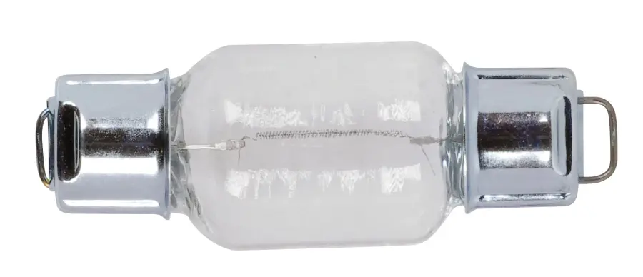 17.9 Watt miniature - T4 3/4 - 1000 Average rated hours - EC11-5 base - 12.8 Volt