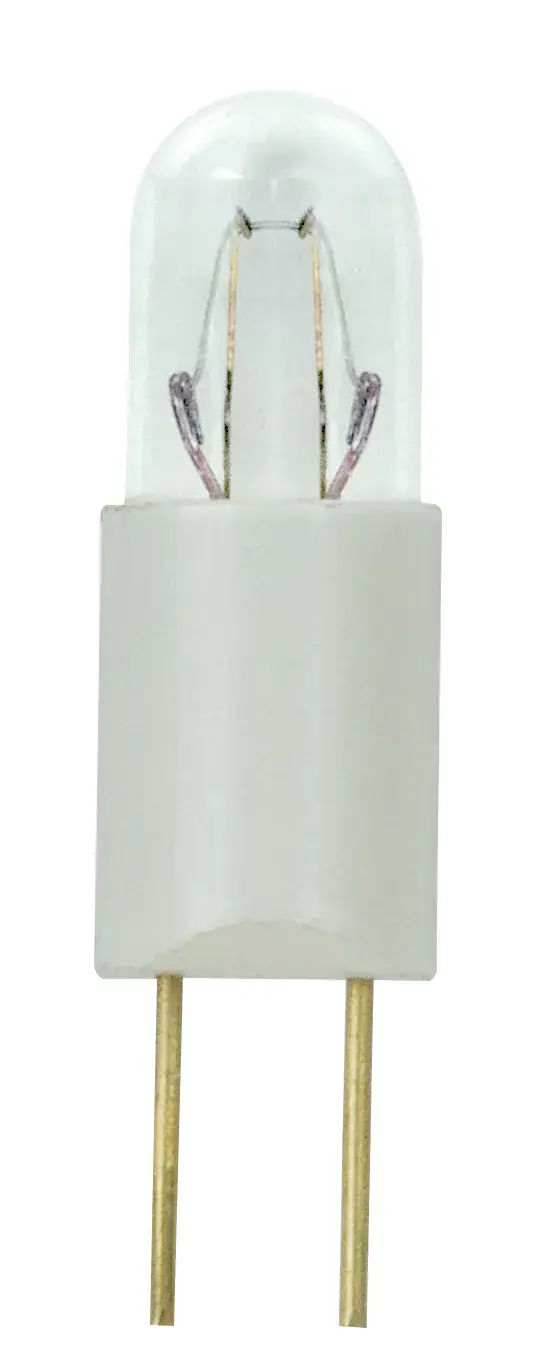 1.12 Watt miniature - T1 3/4 - 50000 Average rated hours - G3.17 base - 14 Volt