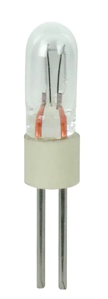 0.67 Watt miniature - T1 - 16000 Average rated hours - G1.27 base - 28 Volt