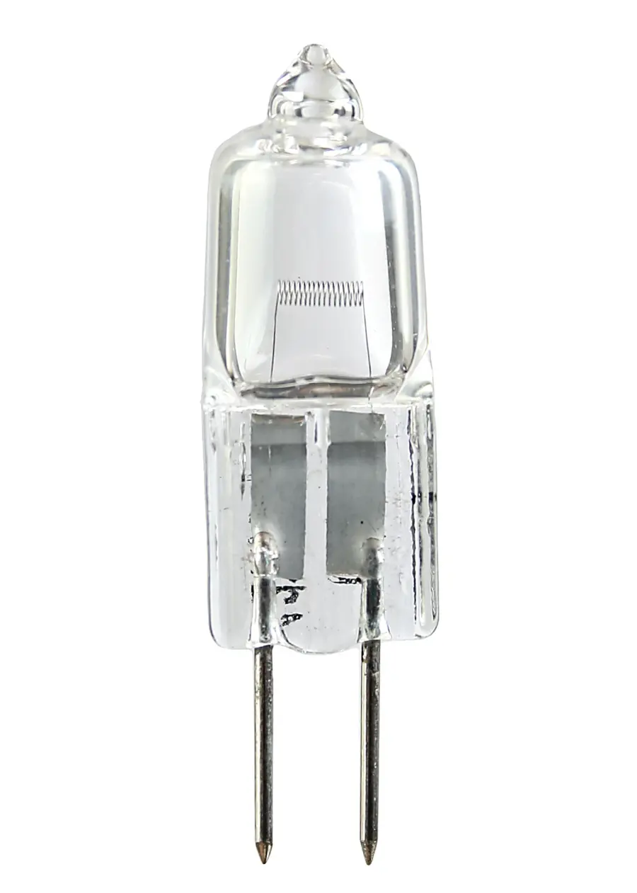 14 Watt miniature - T2 3/4 - 200 Average rated hours - G4 base - 12 Volt