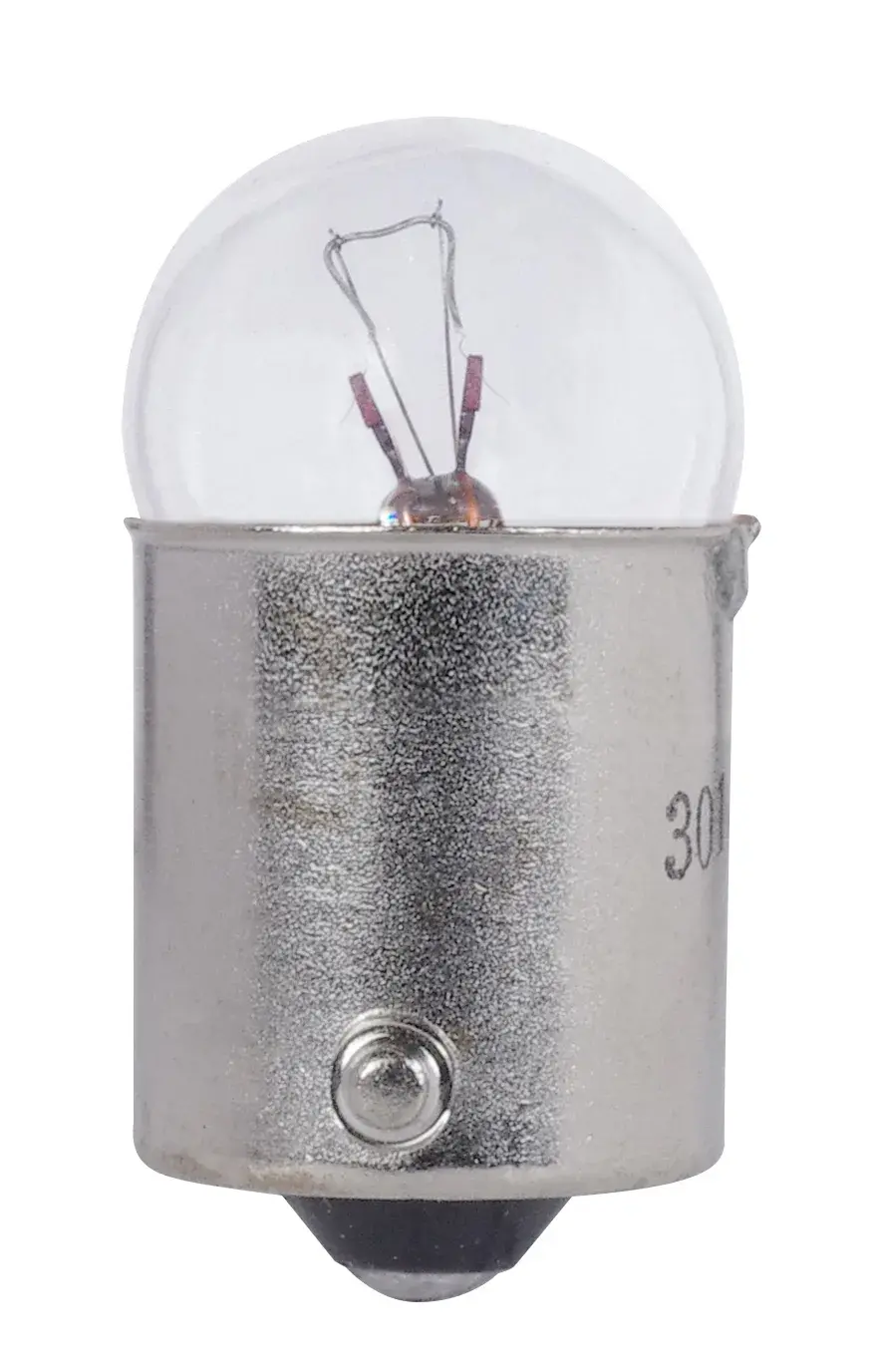 5 Watt miniature - G5 3/4 - 500 Average rated hours - Bayonet Single Contact Base - 28 Volt