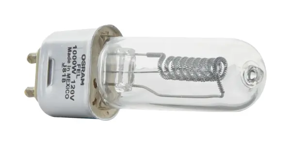 1000 Watt - Halogen - T6 - Clear - G9.5 base - 120 Volt - Image 3