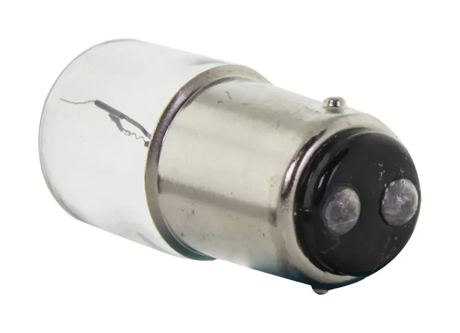 5 Watt miniature - T5 - Clear - Double Contact Bayonet base - 24 Volt - Image 2