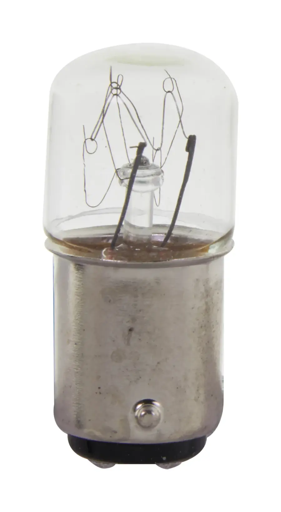 6 Watt/10 Watt miniature - T6 - Clear - Double Contact Bayonet base - 110 Volt/140 Volt - Image 1