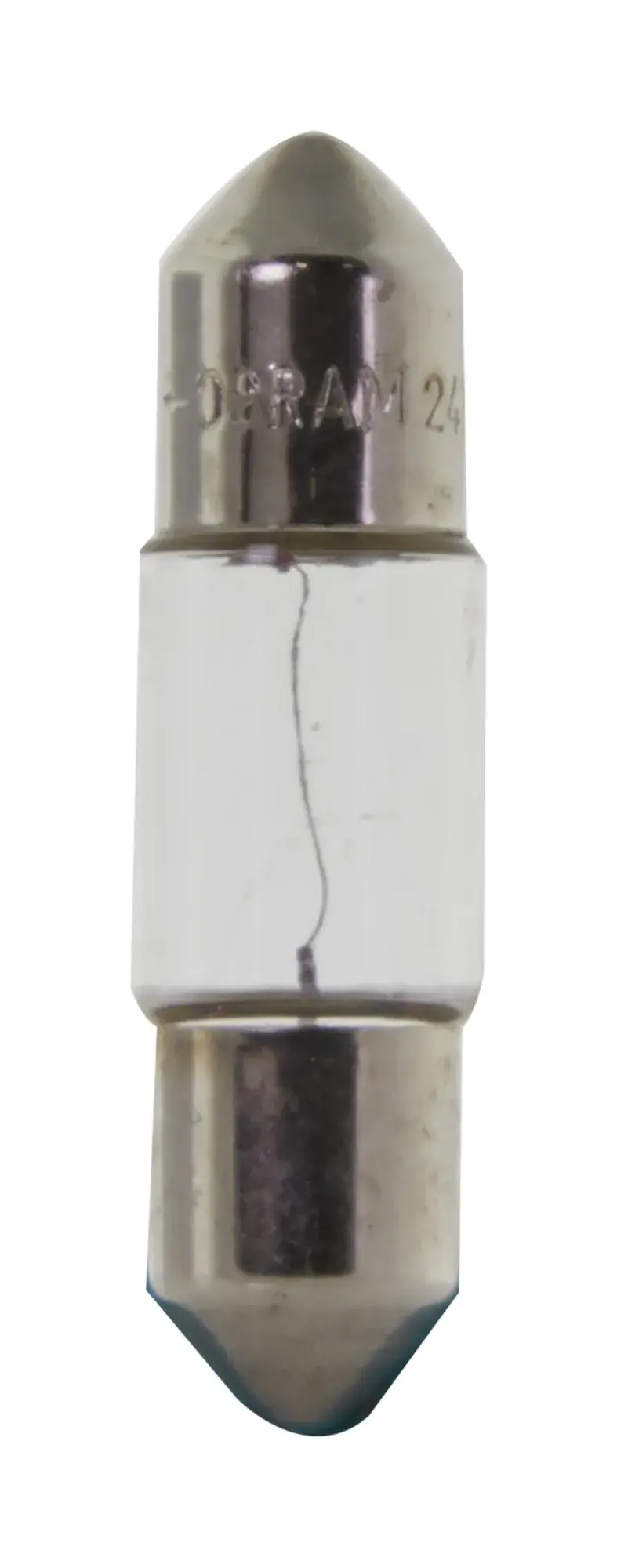 3 Watt 6430 miniature - T2 3/4 - Clear - Festoon base SV7-8 - 24 Volt - Image 1