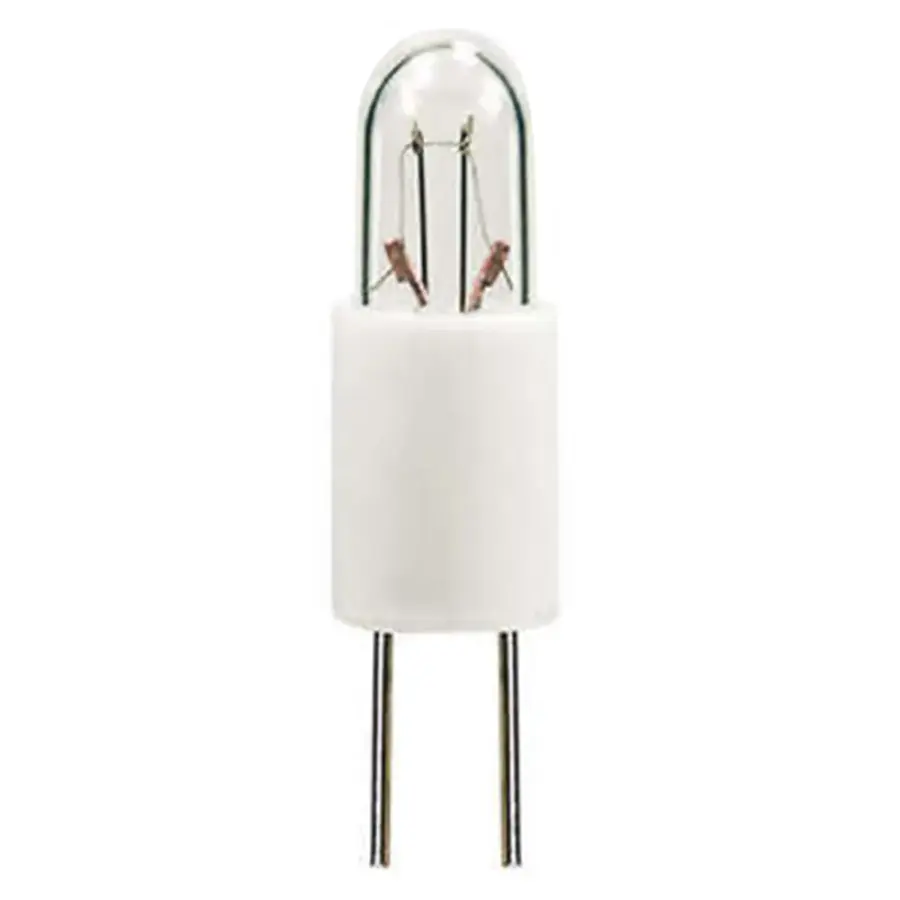 1.12 Watt miniature - T1 3/4 - 7000 Average rated hours - G3.17 base - 28 Volt