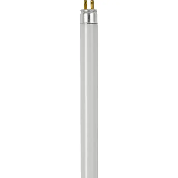 Satco's 22 watt T4 13.2 inch linear fluorescent G5 lamp is perfect for indoor large space general lighting, high ceilings and commercial space such as office buildings, warehouses, and manufacturing floors. The frosted bulb features a miniature bi pin base and a 360 degree beam spread. At a temperature of 4100 kelvins, this lamp provides 82 CRI of cool white light.