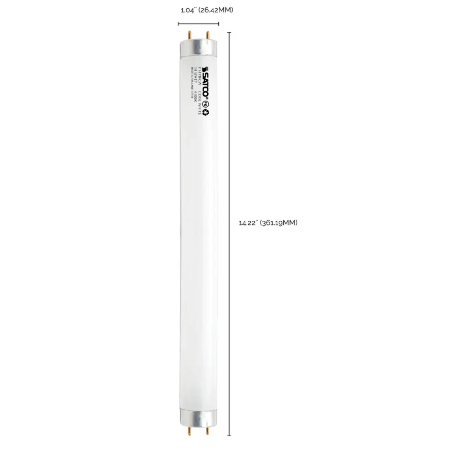 14 Watt - 15 Inch Fluorescent T8 - 4100K - Image 3